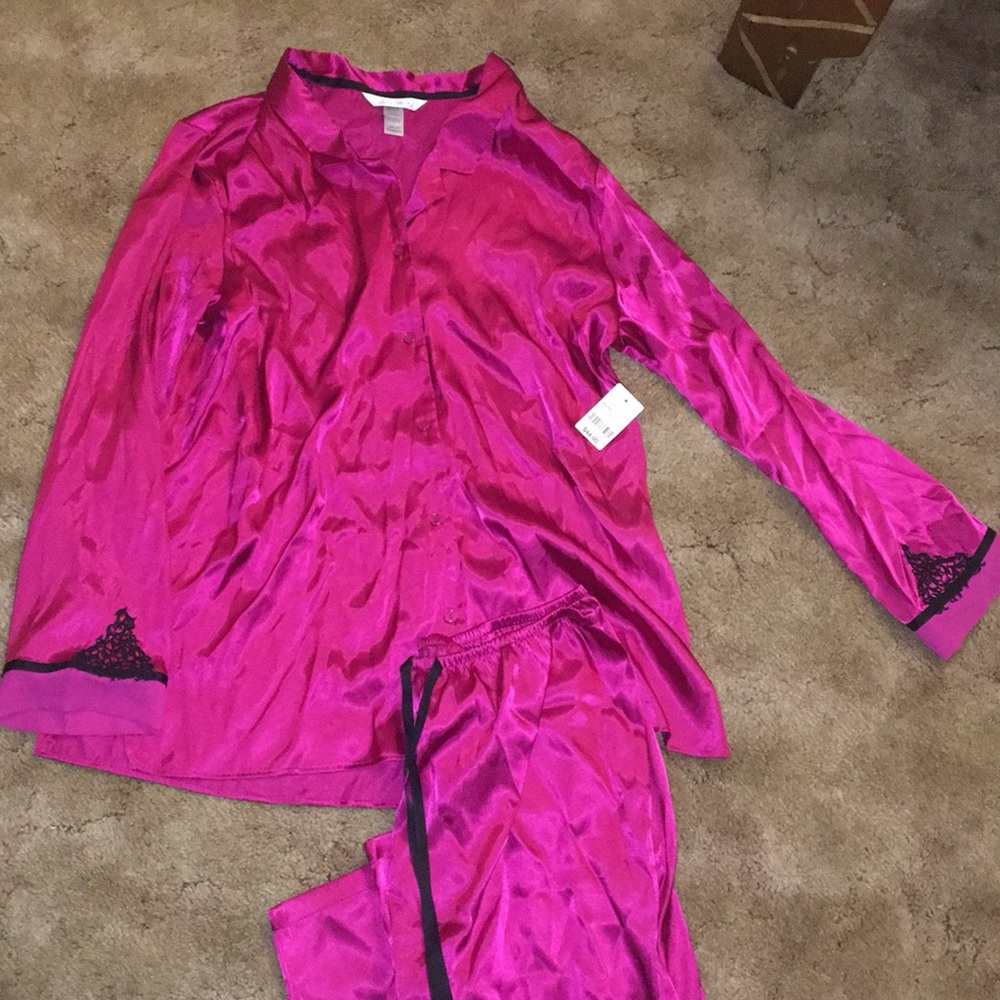 Silk pajama set